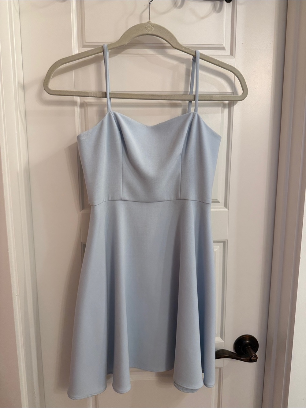 French Connection Blue Mini Dress 0